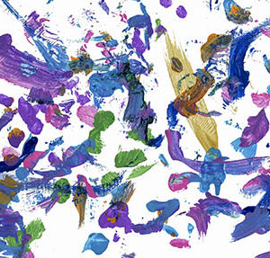 2016-03 Painting by Apollo, Green-Winged Macaw