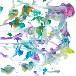 2011-02 Painting by Benecio, Blue & Gold Macaw
